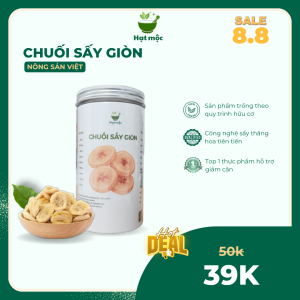 chuối sấy giòn